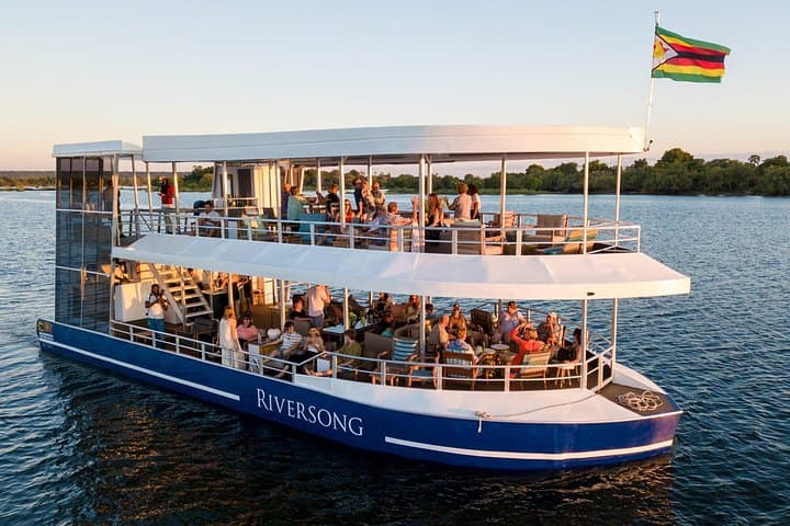 Zambezi Sunset Cruise at Victoria Falls — Riversong Luxury River Cruise photo 3