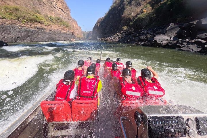 Zambezi White Water Rampage: Jetboat & Grade 5 Rafting at Victoria Falls photo 5