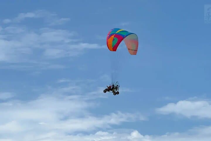 Paramotoring and Mangrove River Safari in Bentota: Coastal Flight and Wildlife Boat Tour photo 3