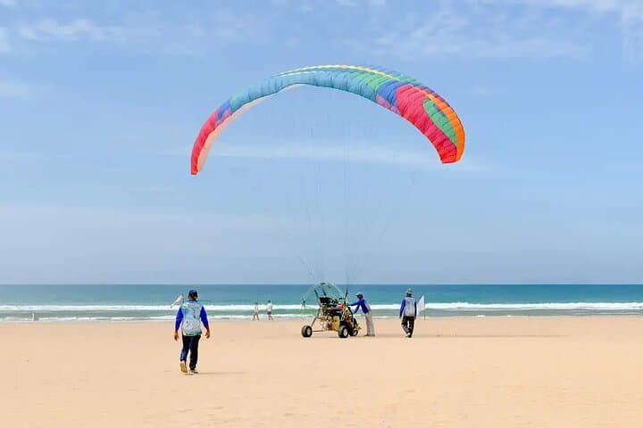 Paramotoring and Mangrove River Safari in Bentota: Coastal Flight and Wildlife Boat Tour photo 4