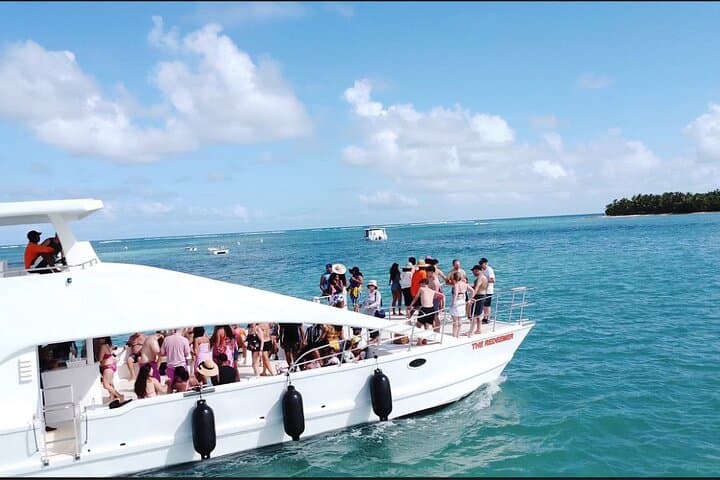 Private Double-Decker Catamaran Party and Natural Pool Cruise — Punta Cana