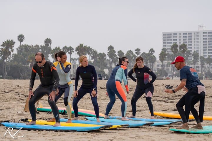 Santa Monica Group Surf Lesson — 90-Minute Beginner Surf Class