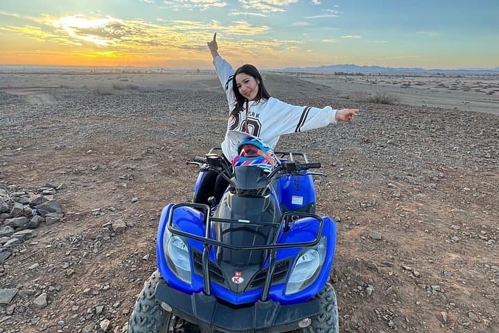 Quad Biking in Marrakech Palmeraie: 2-Hour Desert Ride with Tea & Photo Stops photo 1