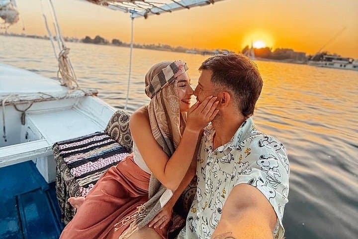 Sunset Felucca Cruise on the Nile — Private Cairo River Ride with Pickup photo 2