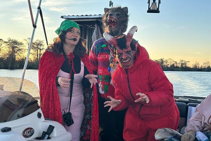 Creepy Christmas Bayou Cruise with Santa & the Rougarou photo 1
