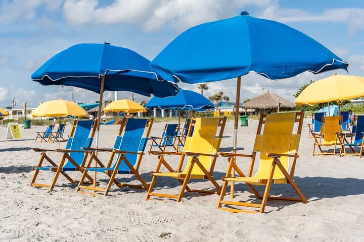 Cocoa Beach Chair & Umbrella Rentals — Shuttle, Food Hall Gift Card & Beach Comfort photo 3