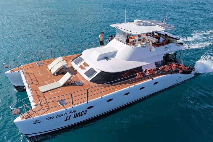 Sunset Yacht to Coral Island: Half-Day Snorkel, Swim & Dinner from Phuket photo 1