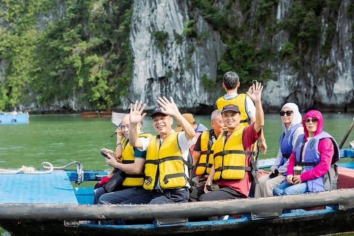 Luxury Halong Bay Day Cruise from Hanoi on the Dolphin: Largest Luxury Vessel Experience photo 3