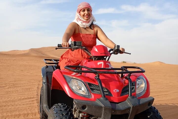 Lahbab Red Dunes Desert Safari: Quad Biking, Dune Bashing & BBQ from Dubai photo 4