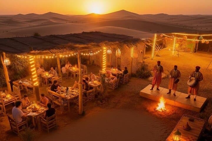Agadir Sunset Sandboarding & Timlalin Dunes Canyon BBQ Experience