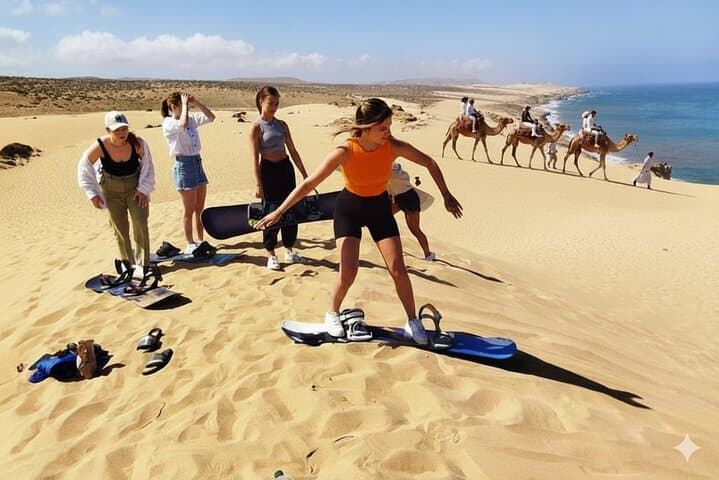 Agadir Sunset Sandboarding & Timlalin Dunes Canyon BBQ Experience photo 2