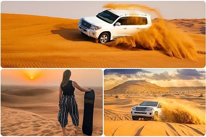 Qatar Desert Dune Bashing: Sealine Beach & Inland Sea Safari with Lunch photo 1