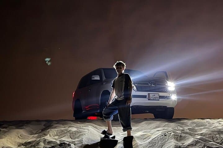 Doha Night Desert Safari: Camel Ride, Dune Bashing & Sealine Beach After Dark photo 6