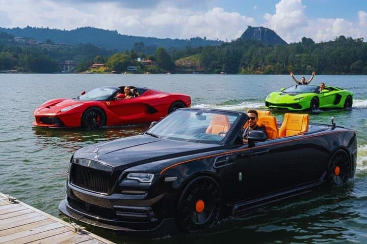 Guatapé JetCar Tour: 1-Hour High-Speed Reservoir Experience with Peñol View photo 1