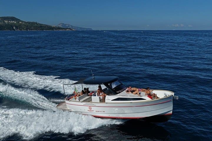 Sorrento to Capri Private Luxury Boat Tour with Blue Grotto & Swimming photo 2