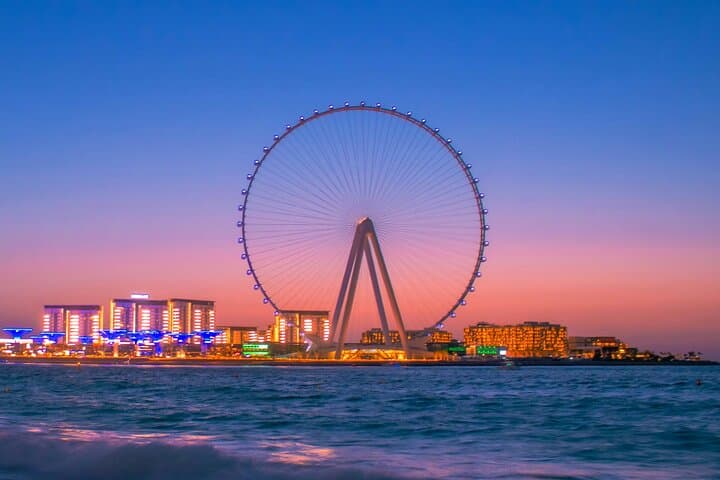 Ain Dubai Ferris Wheel: 360° Skyline Views from Bluewaters Island