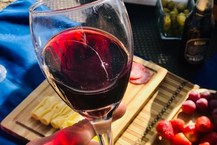 El Yeso Reservoir Wine Tasting Picnic from Santiago: Cheeseboard & Casa de Chocolate photo 4