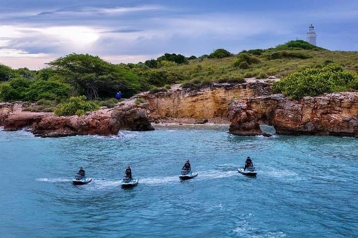 Jet Ski to Faro Los Morillos: 1-Hour Sea-Doo Adventure in Cabo Rojo