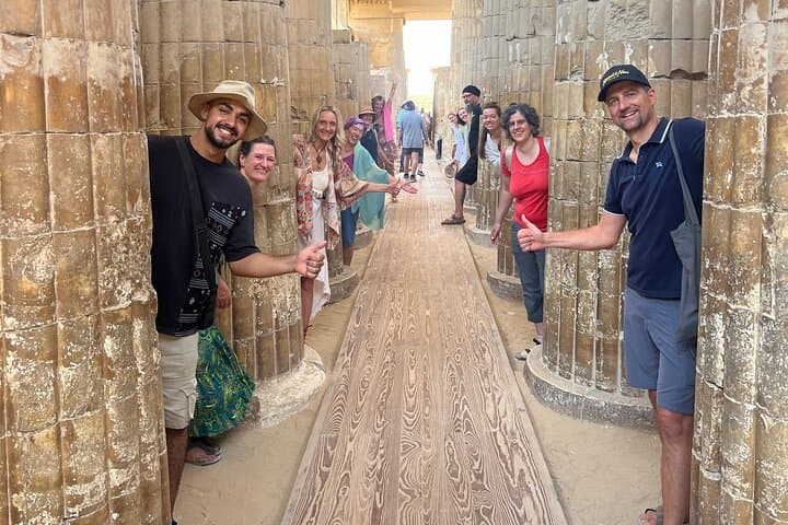 Private Day Tour: Saqqara, Dahshur & Memphis — Step, Bent & Red Pyramids