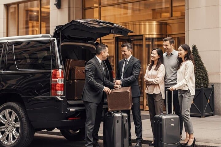 Teterboro Luxury Departure Limo: Private Stretch Limo & Van Airport Transfer photo 1