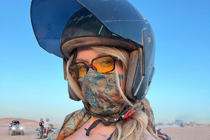 Agafay Desert Sunset: Quad Bike or Camel Ride with Dinner & Live Show from Marrakech
