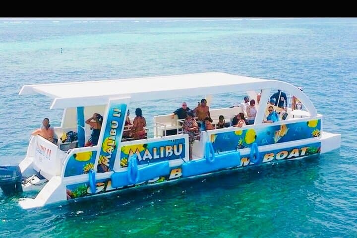 Punta Cana Glass-Bottom Boat & Snorkel Tour with Open Bar