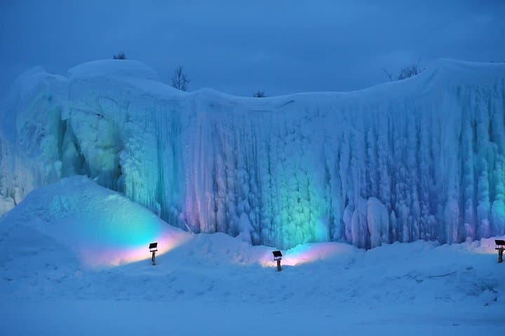 Mahora Iwate World of Ice 2026 — Morioka Bus Package & Night Light-Up photo 2