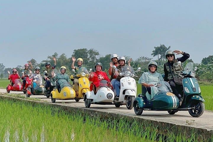 Hanoi Countryside Sidecar Tour: Co Loa Citadel, Markets & Home-Cooked Lunch photo 3