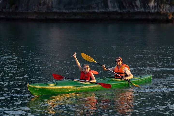 Private Day Cruise to Bai Tu Long Bay — Thien Canh Son Cave & Vung Vieng Village photo 4