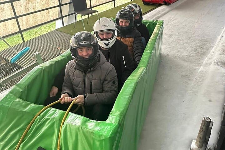Sigulda Bobsleigh Ride from Riga — Olympic-Grade Track Shuttle & 40-Second Run