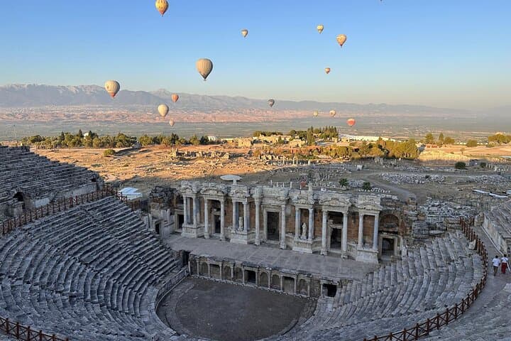 Pamukkale Day Trip from Istanbul with Private Flights and Hierapolis Visit
