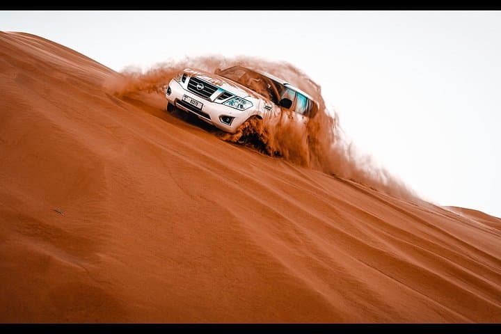 Dubai Morning Desert Safari: Dune Bashing, Sandboarding & Camel Farm Visit