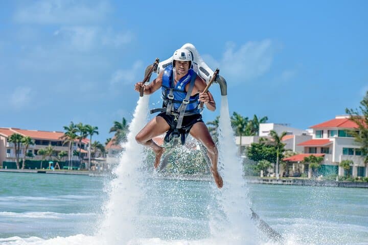 Fly a Water-Propelled Jetpack in Cancun — 20-Min Caribbean Jetpack Adventure