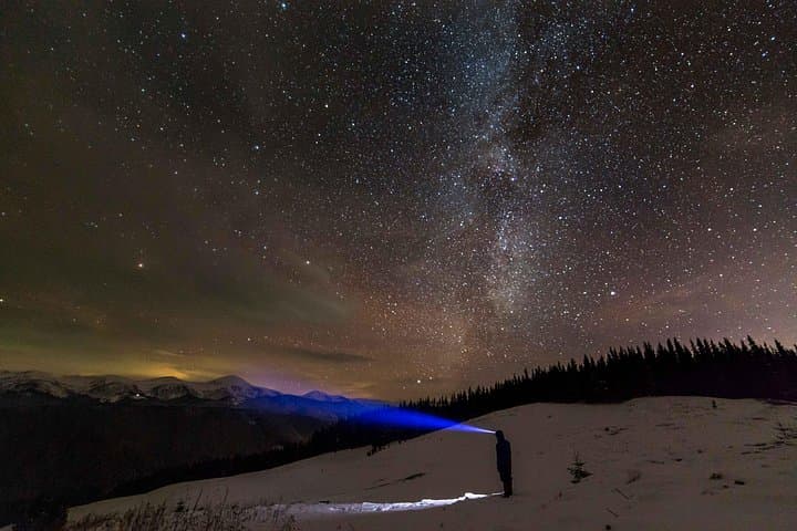 Johnston Canyon Night Walk & Stargazing — Frozen Falls and Milky Way Views in Banff photo 1