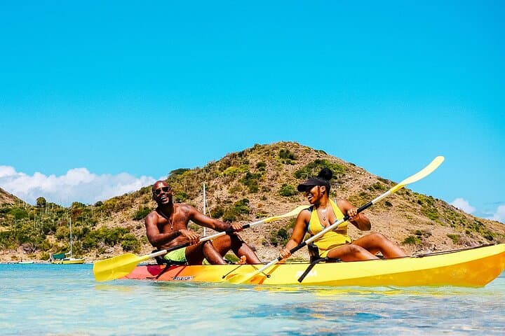 Pinel Island Kayak & Snorkel: Guided Marine Reserve Tour from Cul-de-Sac, St. Martin photo 3