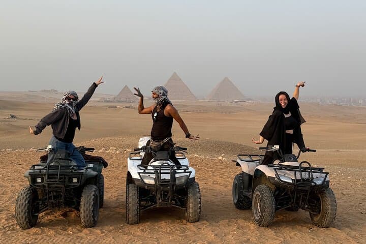 Pyramids Desert Buggy Sunset Experience — Giza ATV Dune Tour photo 2