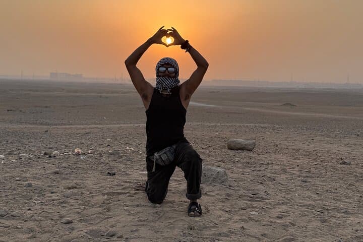 Pyramids Desert Buggy Sunset Experience — Giza ATV Dune Tour photo 3
