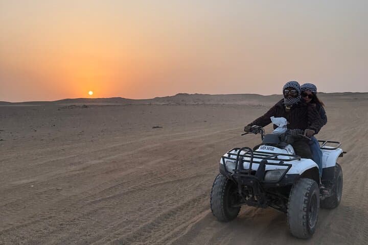 Pyramids Desert Buggy Sunset Experience — Giza ATV Dune Tour photo 4