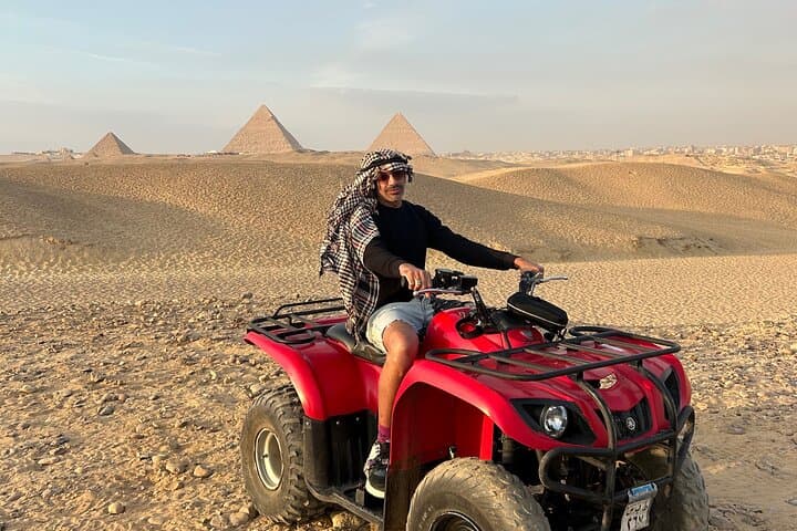 Pyramids Desert Buggy Sunset Experience — Giza ATV Dune Tour photo 5