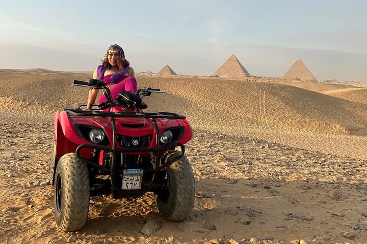 Pyramids Desert Buggy Sunset Experience — Giza ATV Dune Tour