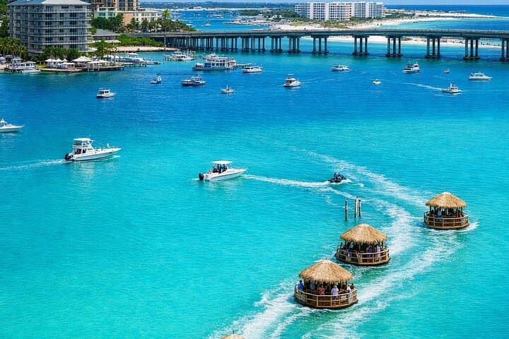 Crab Island Tiki Boat Cruise: 3-Hour Sandbar Adventure in Destin photo 2