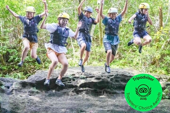 Iriomote Half-Day Splash Canyoning: Waterfall Jumps & Jungle Rivers