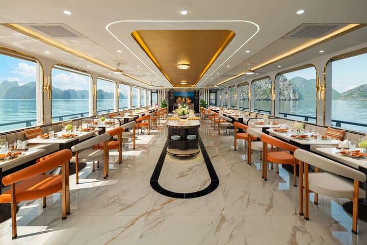 6-Hour Luxury Ha Long Bay Cruise — Caves, Kayaking & Ti Top Island photo 2