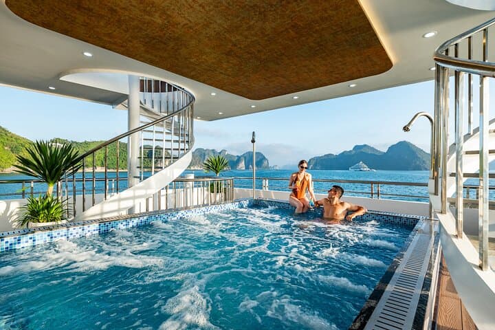 Ha Long Bay Day Cruise — Hercules Grand Luxury Experience with Kayaking & Buffet photo 6
