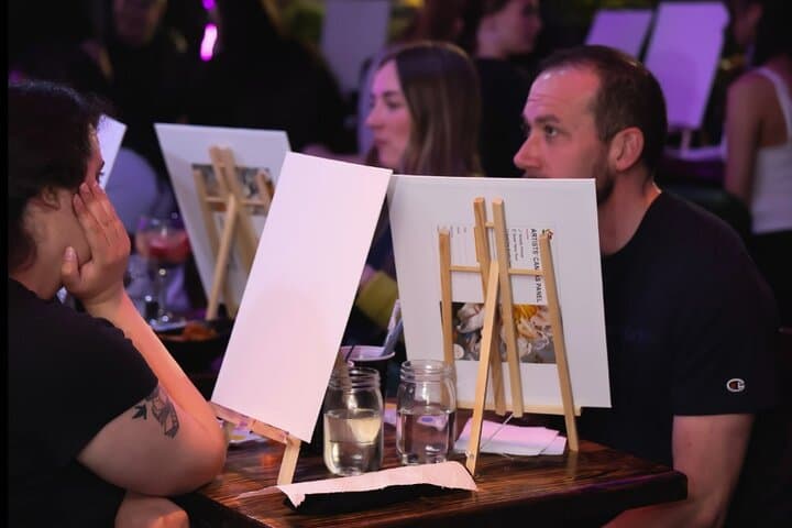 Sip and Paint in Faneuil Hall: Boston Evening Art & Drink Class
