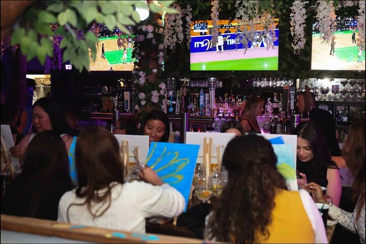 Sip and Paint in Faneuil Hall: Boston Evening Art & Drink Class photo 2