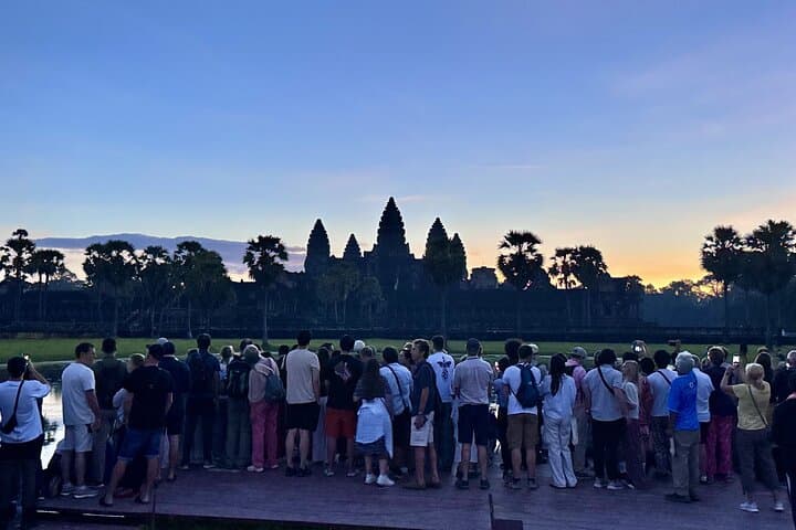 Sacred Dawn: Angkor Wat Sunrise & Temple Walk — Small-Group Tour in Siem Reap photo 2