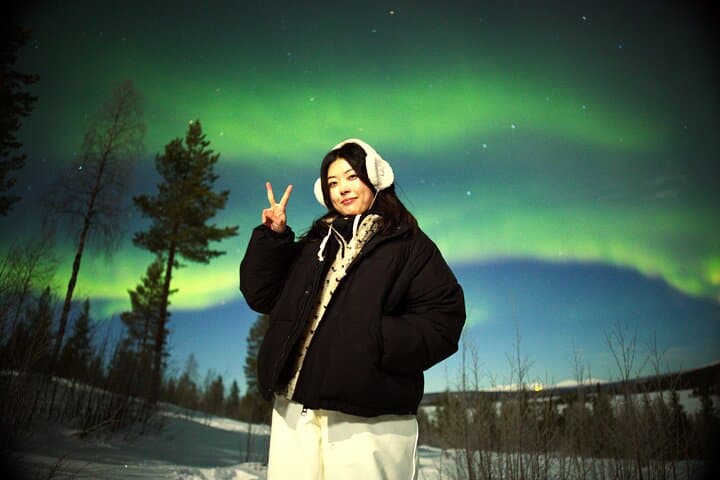 Rovaniemi Aurora Photography: Guided Northern Lights Hunt at the Arctic Circle photo 3