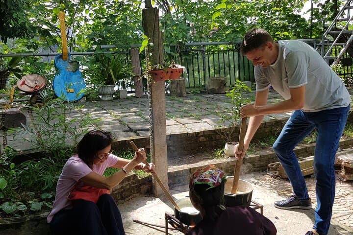 Jeep Tour to Hanoi Countryside: Giang Bien Farming, Cooking & Hammock Weaving photo 5