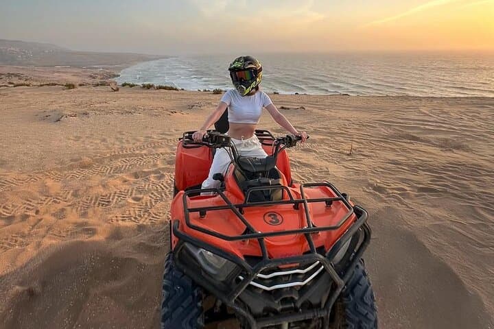 Agadir Desert Quad Ride: Sunset Sandboarding and Moroccan BBQ photo 2